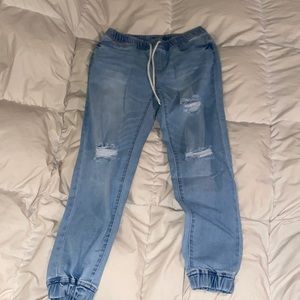 Bluenotes Ripped Jean Joggers